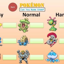 Name all pokemon quiz with pictures