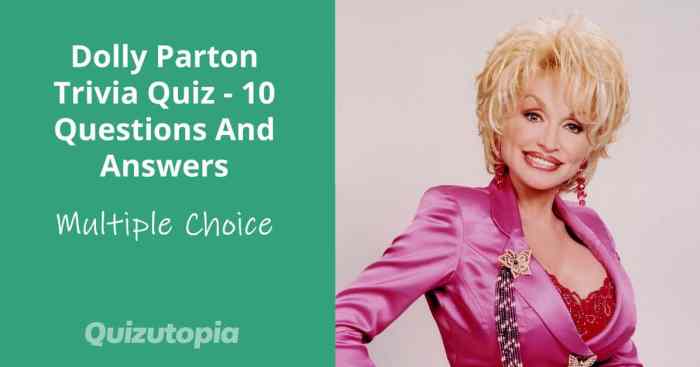 Dolly parton trivia questions and answers