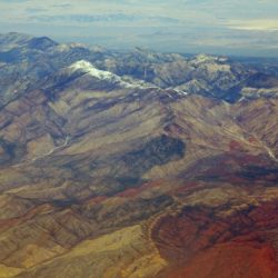 How do mountains and basins affect life in texas