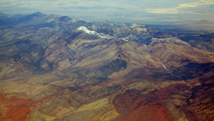 How do mountains and basins affect life in texas