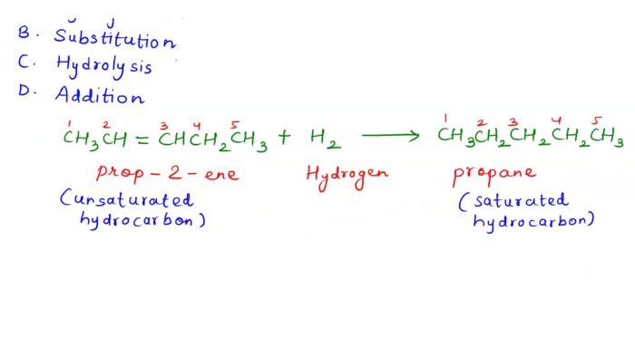 Draw the product of the hydrogenation of cis-2-pentene