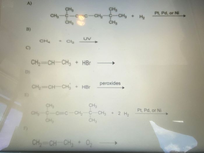 Draw the product of the hydrogenation of cis-2-pentene