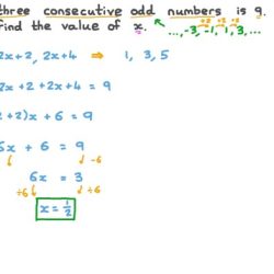 If n is the least of two consecutive odd integers